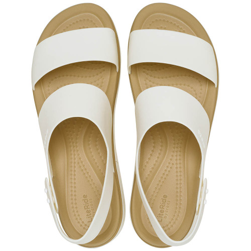 Crocs Brooklyn Low Wedge Matte Wrap Sandals